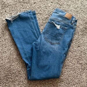 American Eagle Outfitters Blue Boot Cut Jeans